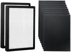 Replacement Filters Compatible With Veva Prohepa 9000 Air Purifier 2 Pack