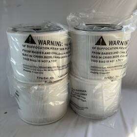 Rlenoiuml X004i00dzn Cylindrical H13 True Hepa Filters For Levoit Core 300 Set Of 4