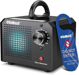 Romech-211 Romech 726084159891 Ozone Generator 65 000mg/h High Capacity Ionizer Air Purifier Odor