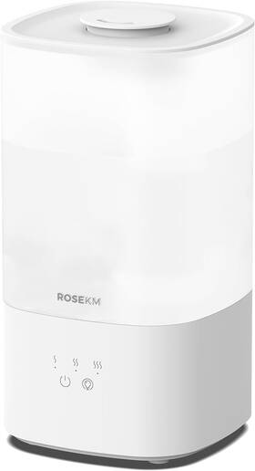 Kc-km10t Rosekm Humidifiers For Bedroom Top Fill 2.5l Cool Mist Large White