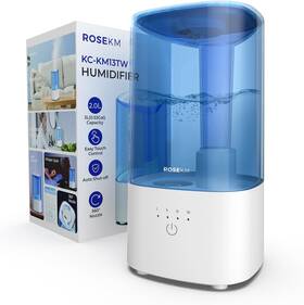 Kc-km13tw Rosekm Cool Mist Humidifiers For Bedroom 2.0l Small Humidifier Baby And Blue