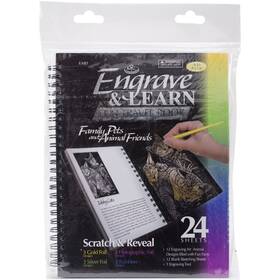 Eab-3 Royal Brush And Langnickel R Engraving Art Travel Book-family Pets Animal Friends Eab