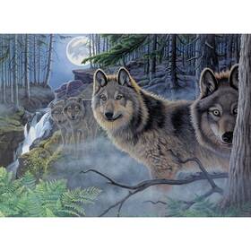 X11.25 Royal Brush Pal-39 4 Pack And Langnickel R Paint By Number Kit 15.375 Inch -mystical Moonlig