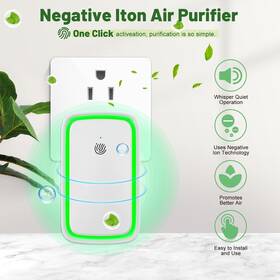 Saimlove 883148348568 Portable Air Ionizer For Office Bedroom And Home 2 Pack