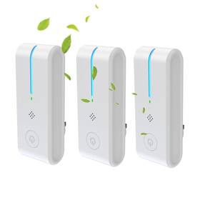 M8-dlt2-jujg Saimlove Pure Air - 3 Units-mini Home Plug-in Purifier Ionizer Power Sa