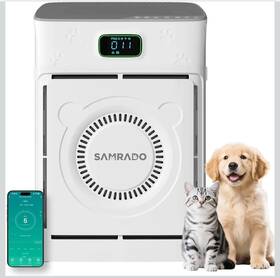 Samrado 313050853855 Smart Pet Air Purifiers For Home Large Room Up To 2500 Ft With Washable Filter