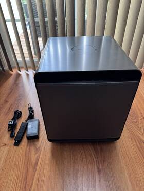 6420051 Samsung Cube Smart Air Purifier With 3 Stage Hepa Filter For Large Room - Silver