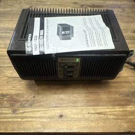 Sanyo Haf-1200a Vintage Air Purifier Electrostatic Ionizer Black Washable Filter