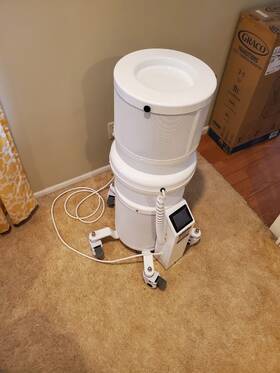 Sam-400 Scientific Air Management Sam 400 Portable Disinfection Device - Medical Scrubber Barely Used