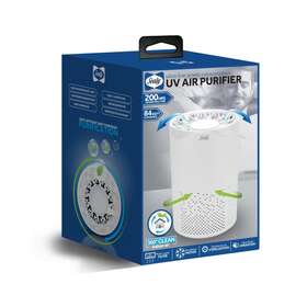 Sealy 805112088331 Uv Air Purifier Portable Round Ultra-low Power Consumption Quiet Brushless