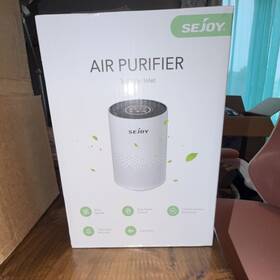 Ap1220ba-ul Sejoy Tabletop Air Purifier Ion Pre-filter 4 Speeds Touch White