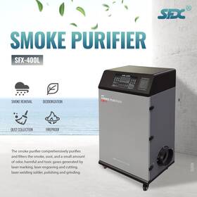 Sfx-400l Sfx Us Stock Industrial Smoke Purifier Dust Collection Fume Extractor Air