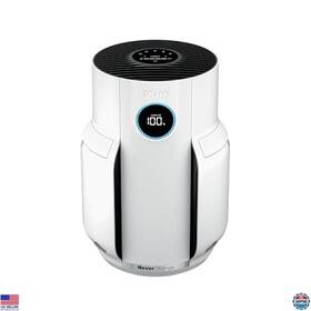 B0f3qzh7hp Shark Hepa Air Purifier For Home Pets And Allergies - 650 Sq Ft 5-year Filter White