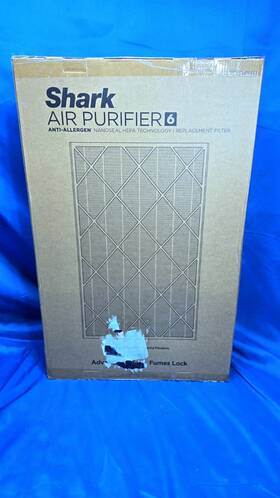 He6fkpro Shark Genuine Air Purifier 6-fan Anti-allergen Hepa Filter Advanced Odor Lock