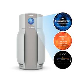 Hp362 Shark - Breatheclearmax By Neverchange Air Purifier Dove