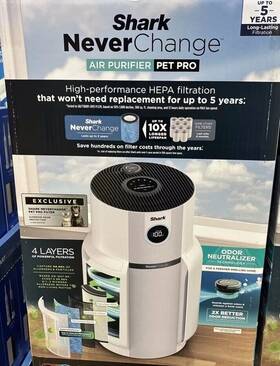 Ua1450 Shark Neverchange Air Purifier Max With Remote Model Brand New