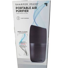 59789a20224 Sharper Image Portable Air Purifier True Hepa Filter