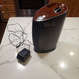 Sharper Image 780352334939 Ionic Breeze Desktop Gp Air Purifier Germicidal Protection
