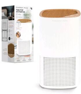 Sharper Image 843479189209 Tabletop Air Purifier 2 Hepa Filters