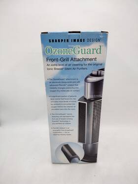 Si147-blk Sharper Image Si147 Black Ozone Guard Front Grill For Ionic Breeze Si637/697/397
