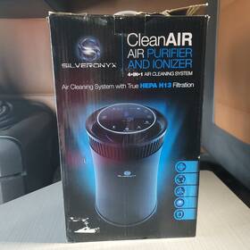 8541832765 Silveronyx Hepa And Carbon 5 Speed Large Room Air Purifier - Silver New