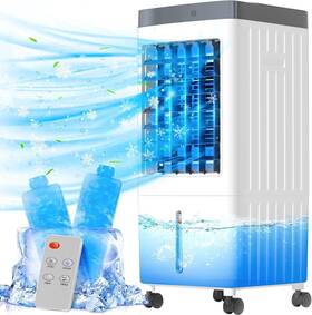 W11-zyf-03 Simersure 110v Portable Air Conditioners 2 Gal Water Tank 3 1 Evaporative Cooler