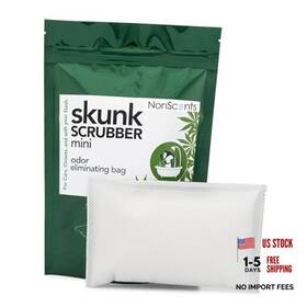 Fo-5xqw-7nql Skunk Scrubber Smoke Odor Eliminator Bag And Air Freshener For Cars 7.05 Ounce Pack Of 1