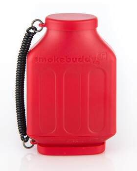 Smokebuddy 651277420024 Smoke Buddy Junior Personal Air Filter Red