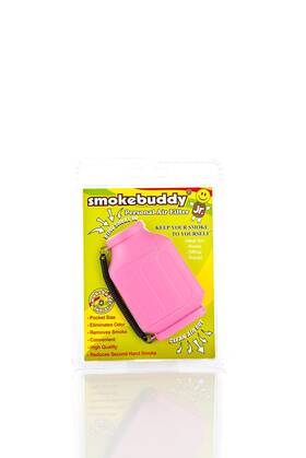 Smokebuddy 787845452118 Jr Pink Personal Air Filter