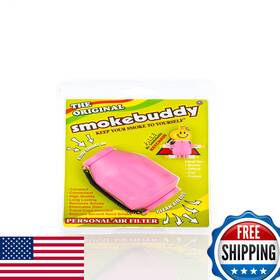 Smokebuddy B00w7wrdj0 Smoke Buddy 0159-pnk Personal Air Purifier Cleaner Filter Removes