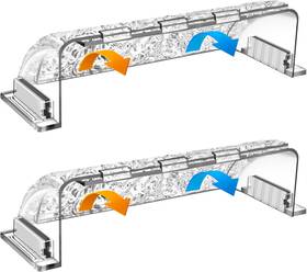 Hop1122 Sns Magnetic Ac Air And Hear Deflectors 9 Inch -15.5 Vent Deflector Ceiling Register Floor