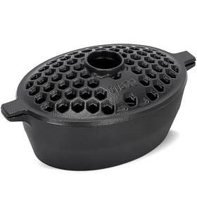 06974475590639 Stboo Wood Stove Steamer Cast Iron Fireplace Humidifier Indoor Black
