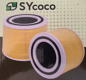 P350 Sycoco 809965410020 3-in-1 H13 True Hepa And Pet Allergy Filter 2 Pk Yellow - For Core300/300s/p350