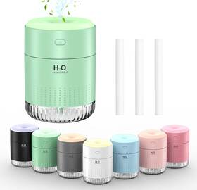 Jsq-002 Szo Colorful Mini Humidifier Usb Rechargeable 4 Modes Green
