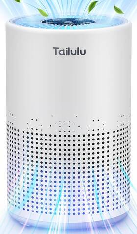 Tailulu 726084037045 Air Purifiers For Bedroom Home Pets 1200 Ft H13 True Hepa Filter P