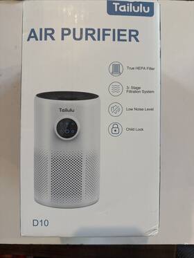 Afpur0006 Tailulu D10 Hepa Air Purifier For Bedroom With 15db Sleep Mode