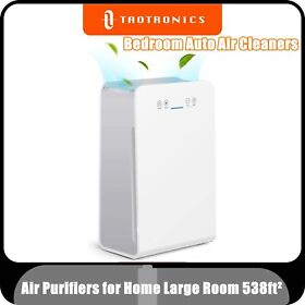 Ttap007 Tao Tronics Air Purifiers For Home Large Room 538ft Bedroom Auto Cleaners