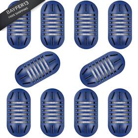 Uhe-hdc4-10 Techecook 10pack Demineralization Height 1.8 Inch Diameter 0.9 Blue
