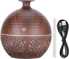 Tiiyeecdrao7ugsw Tiiyee Portable Mini Humidifier 130ml Small Air Cool Mist Brown