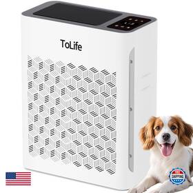 Tolife B0cf59g623 Air Purifier Large Room Hepa Purifiers For Home Pets Hair Washable