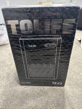 Tz-c2 Tolife Hepa Air Purifier Model White New/ob