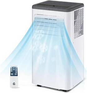 Dy47ghjamib62s5zkrjf7gwjfx Towallmark 8 000 Btu Portable Air Conditioner Smart Control Cools Up To 420 Sqft