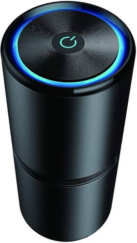F-c2-b2 Trettitre Lapurifier Car Air Purifier Ionizer 12 Million Negative Ions One Black