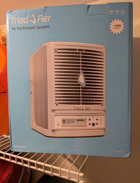 Triad Aer Tr-v4-1005b3 V3 Portable Air Purifier Washable Filter 4-stage 250 Cfm With B