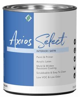 1784.01.04 True Value Mfg Company 4 Pack - Ax Slct Ext Ltx Sat Wht