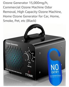 Ttdmk 760532196779 Ozone Generator 15 000mg/h Commercial Machine Odor Removal High Capac