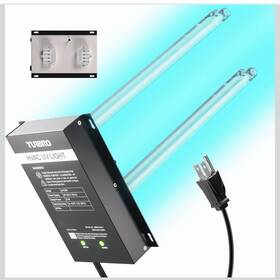 Uv72pa Tubro Console Air Purifier Black Uv Light Smart Airflow Sensor