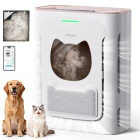 B0gc54khgd Uahpet Pet Air Purifier 2100 Sq Ft H13 Hepa Washable Pre Filter Quality Monitor