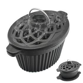 Ellipse-1 Ukenem 780943942390 Wood Stove Steamer And Cast Iron Humidifier 1.4 Quart Black