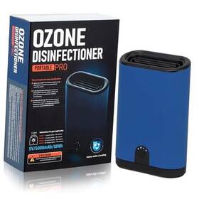 Uni41524 Uni-gifts Portable Ozone Generator Air Purifier 5000mah Rechargeable Battery Operated